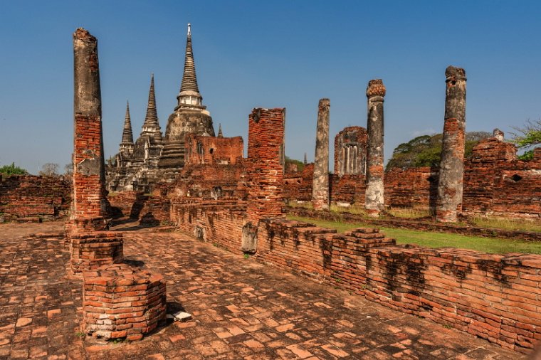 138 Thailand, Ayutthaya, Wat Phra Si Sanphet.jpg